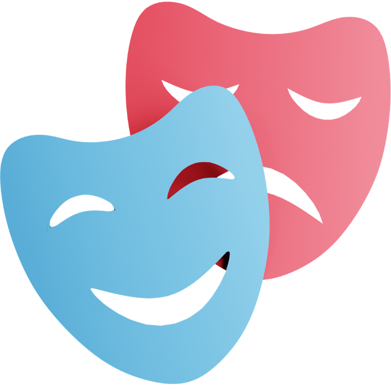 Bard in Brevard Drama and Comedy Masks